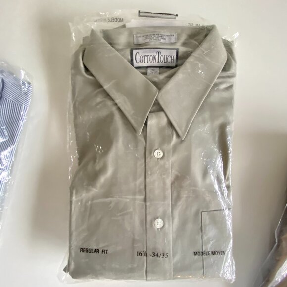 6 New Deadstock Men's Vintage Shirts Bundle 16.5/17 - Picture 4 of 14